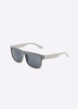 Серые солнцезащитные очки Wayfarer Gloria Jeans