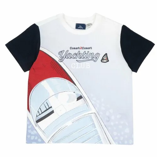 Футболка Chicco, размер 92, белый