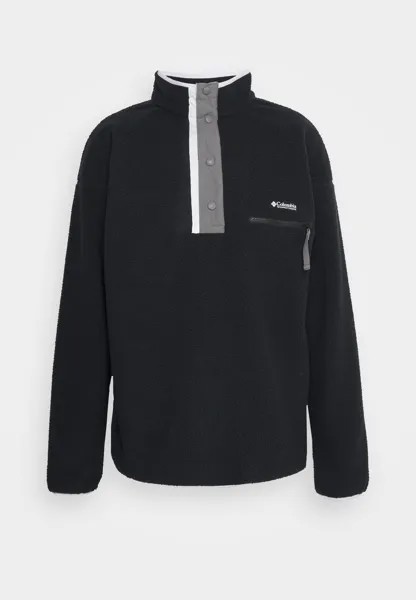 Толстовка из флиса HELVETIA HALF SNAP FLEECE Columbia, черный