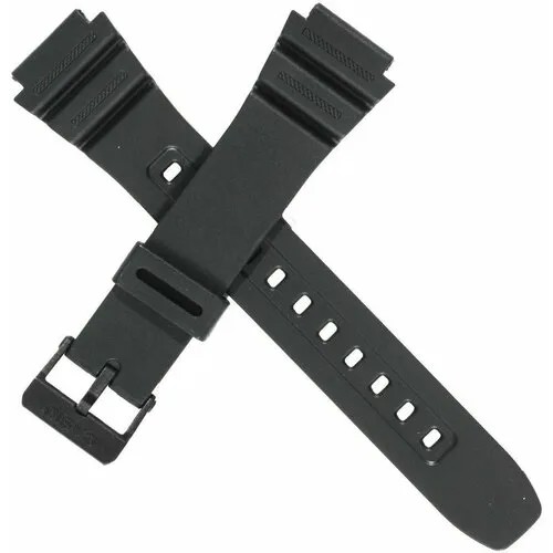 Ремень чёрный матовый пластик Casio AE-1200WH-1A