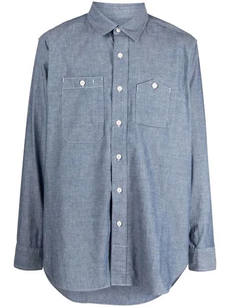 Engineered Garments рубашка с удлиненными рукавами