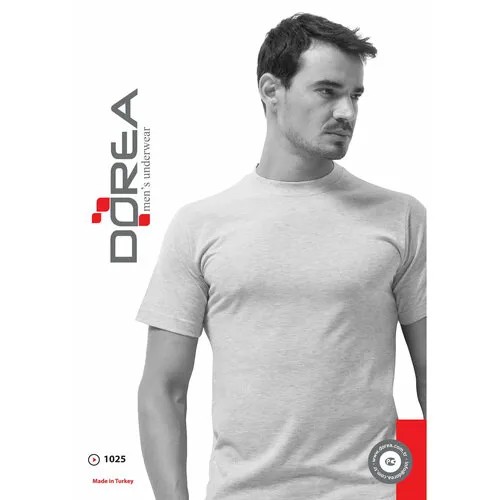 Футболка DOREA, размер 4XL/62-64, серый