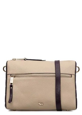 Сумка кросс-боди женская Labbra L-DL92011-1, серо-коричневый/коралловый/светло-бежевый