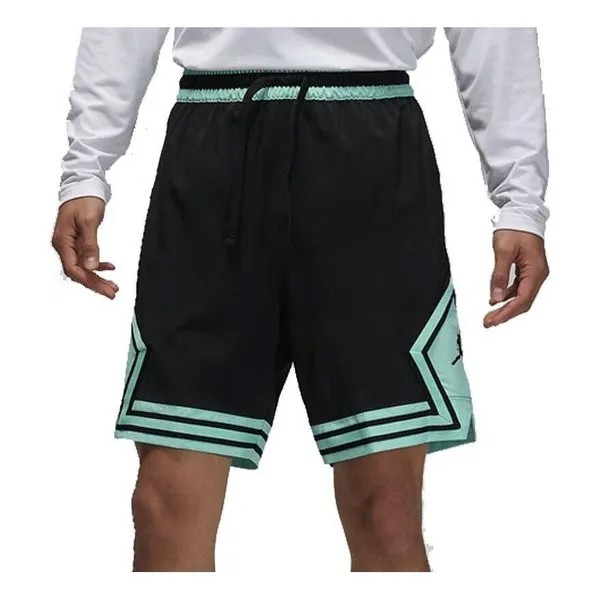 Шорты dri fit sport плетеные ромбовидные шорты Air Jordan, черный