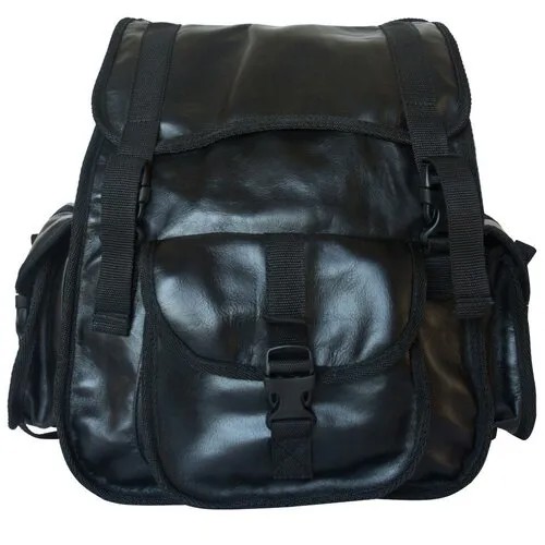 Мужской кожаный рюкзак Carlo Gattini Alprato black 3059-01