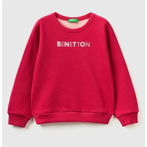 Свитшот UNITED COLORS OF BENETTON, размер 116 (YS), розовый