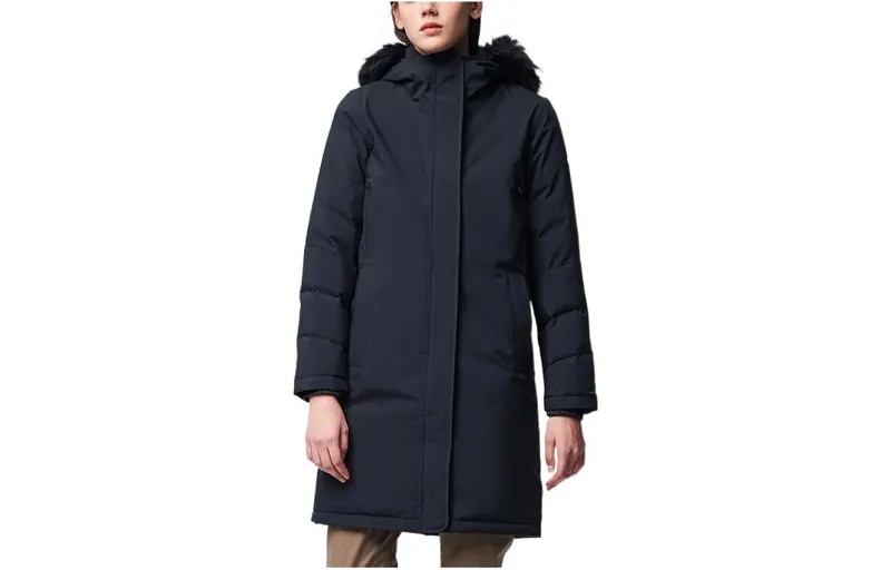 Женский пуховик Columbia, черный