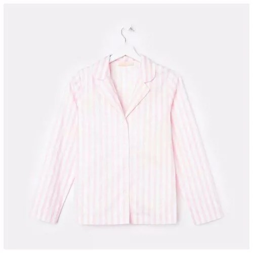 Рубашка  Kaftan, размер 44-46, белый, розовый