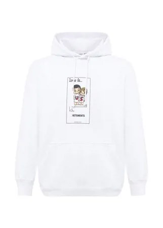 Хлопковое худи VETEMENTS