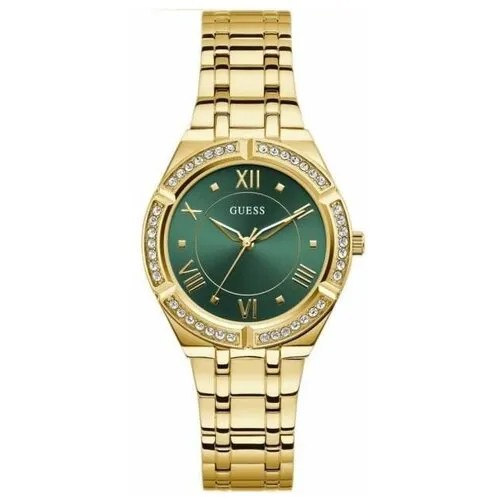 Наручные часы GUESS 78757, золотой, зеленый