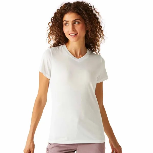 Футболка с коротким рукавом Regatta Fingal V-Neck, белый