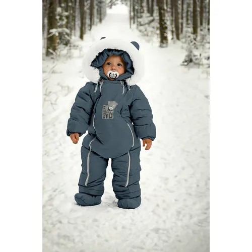 Комбинезон MaLeK BaBy 267шм/2, размер 68, синий