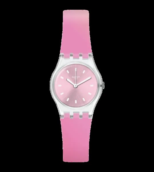 Наручные часы женские Swatch LK380 розовые