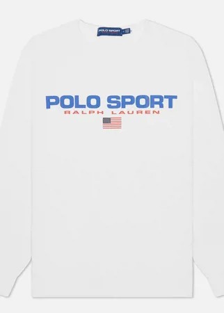 Мужская толстовка Polo Ralph Lauren Polo Sport Fleece Crew Neck, цвет белый, размер S