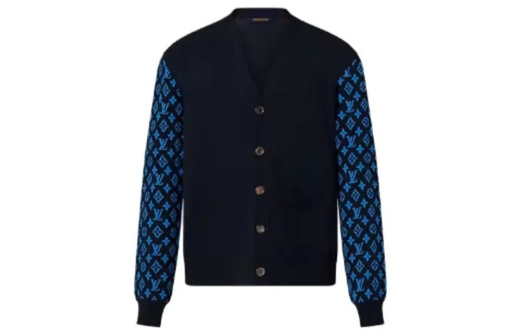 LOUIS VUITTON Мужской свитер, цвет Black
