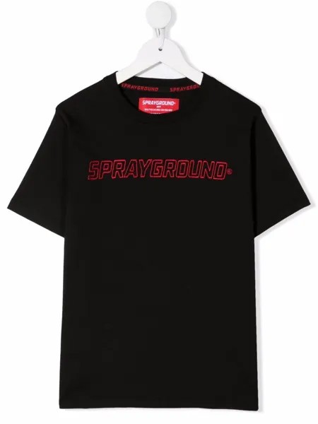 Sprayground kid футболка с вышитым логотипом