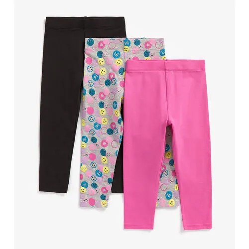 Легинсы mothercare, комплект из 3 шт., размер 110, мультиколор