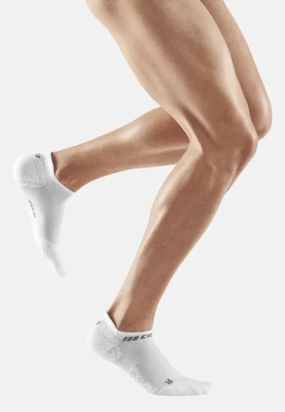 СДЕЛАНО В ГЕРМАНИИ Ultralight Compression Socks No Show Men CEP, Носки белые