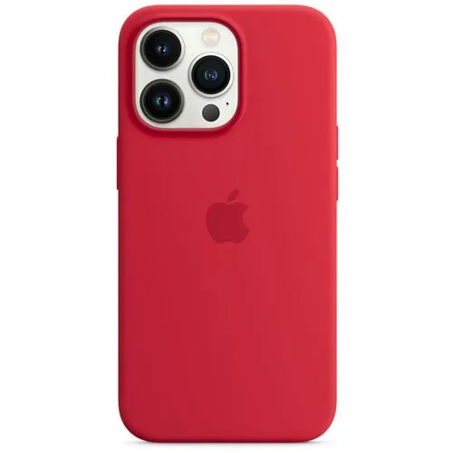 Чехол для Apple iPhone 13 Pro Silicone Case with MagSafe Red