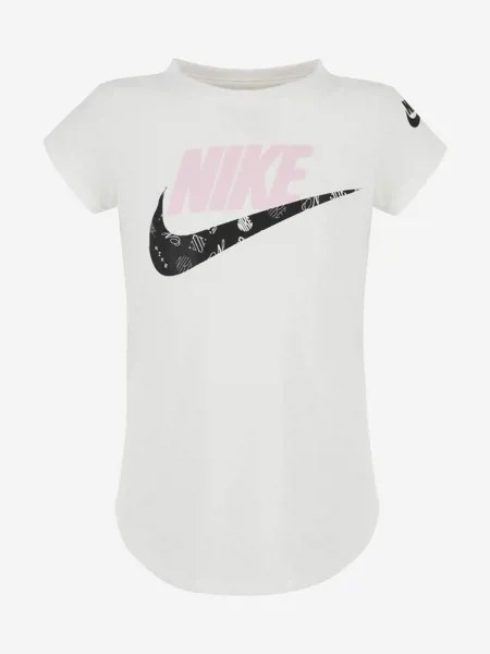 Футболка для девочек Nike Futura, Белый