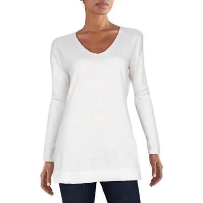 Vimmia Женская белая двусторонняя рубашка с открытой спиной, пуловер, свитер, топ XS BHFO 6183