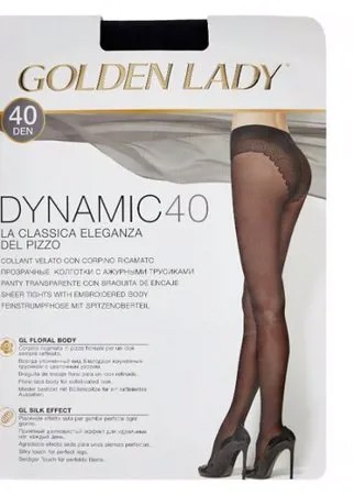 Колготки Golden Lady Dynamic 40 den, размер 2-S, nero (черный)