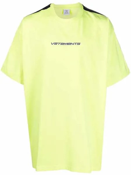 VETEMENTS футболка с логотипом