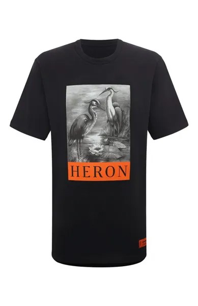 Хлопковая футболка Heron Preston