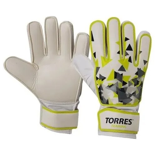 Вратарские перчатки Torres, желтый, белый