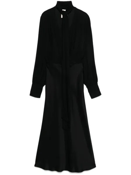 Semicouture платье с запахом, черный