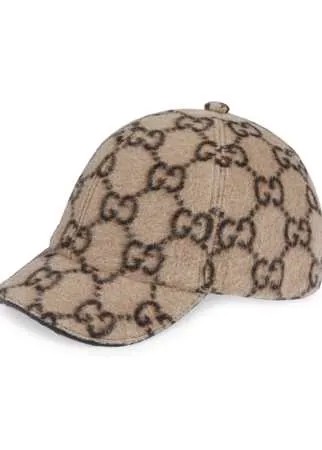 Gucci Kids бейсболка с узором GG Supreme