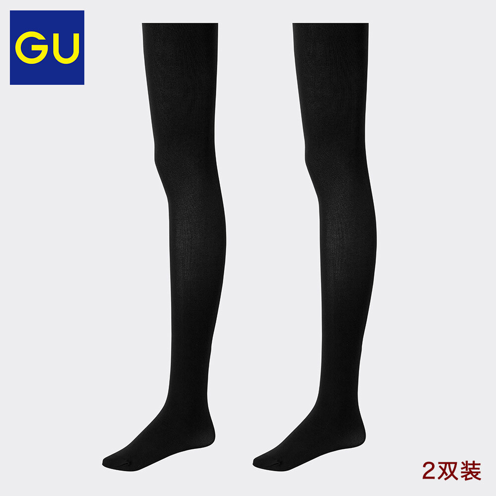 Колготки женские GU Elite 100D, черный, 2 пары
