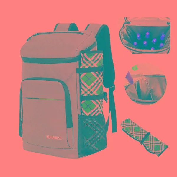 Туристический термальный рюкзак для пива, большая сумка для пляжа, для путешествий, холодильник, большие туристические аксессуары, сумки дл...