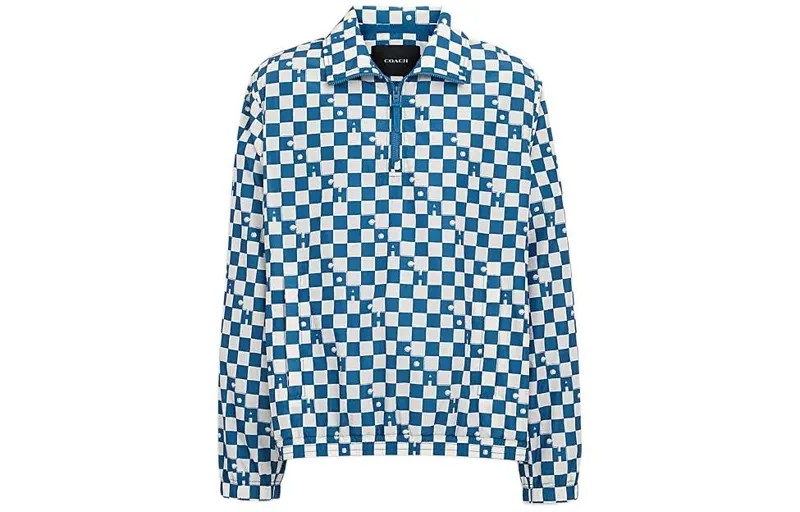 COACH Мужская куртка, цвет Blue