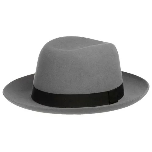 Шляпа Christys, размер 55, серый