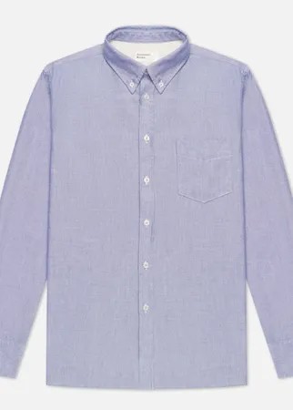 Мужская рубашка Universal Works Everyday Oxford, цвет голубой, размер XXL