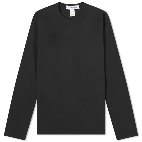 Футболка Comme Des Garçons Shirt Long Sleeve Forever, черный