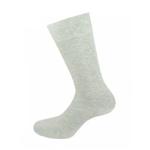 Мужские носки MELLE, 1 пара, классические, размер 40-46, серый
