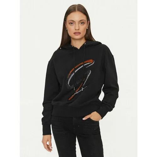Худи GUESS, размер XS [INT], черный