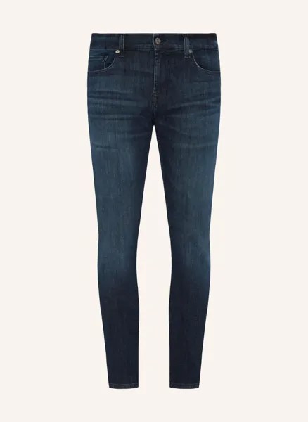 Джинсы узкого кроя 7 For All Mankind, синий