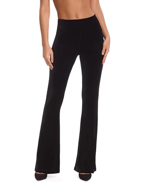 Брюки Commando Velvet Flare Leggings SLG80, черный