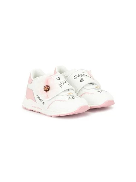 Dolce & Gabbana Kids кроссовки Daymaster с принтом