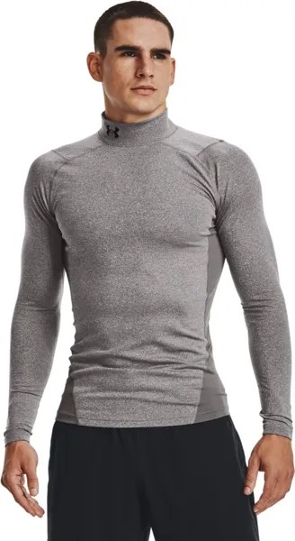 Лонгслив Under Armour ColdGear Compression Mock, серый