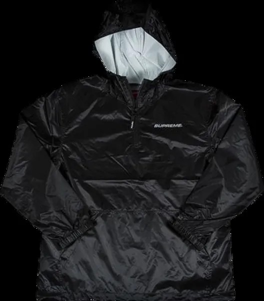 Пуловер Supreme Packable Ripstop Pullover 'Black', черный