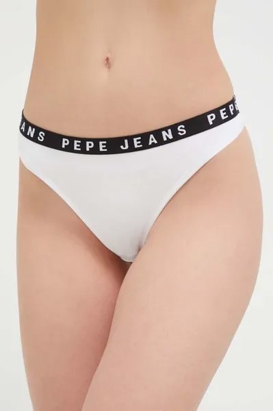 Шлепки Pepe Jeans, белый