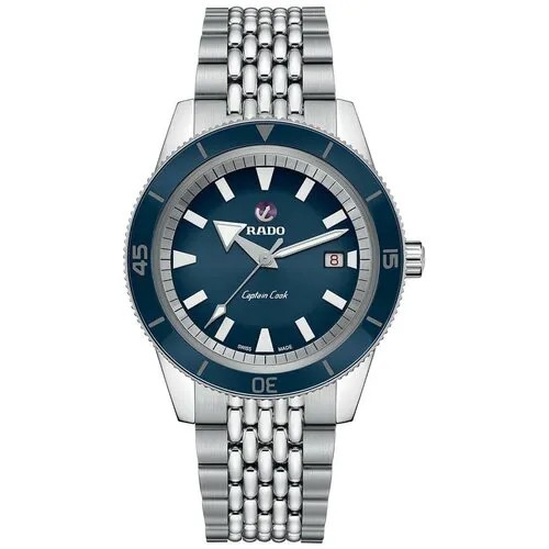 Наручные часы RADO, синий, серебряный