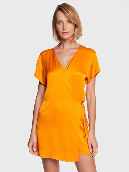 Платье на каждый день, стандартного кроя American Vintage, оранжевый