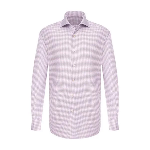 Хлопковая рубашка Kiton
