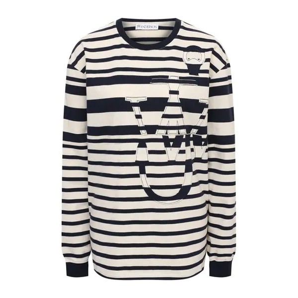 Хлопковый лонгслив JW Anderson