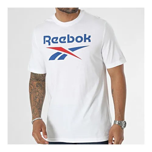 Футболка Reebok, размер XL, белый